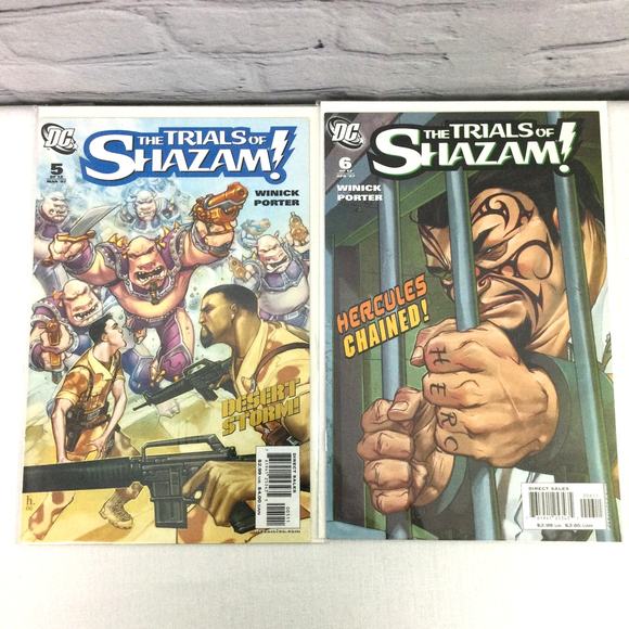 DC Comics 2006-2008 The Trials of Shazam #'s 3-12 Ten Comic Book Bundle - Picture 3 of 6